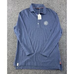 NWT Polo Golf Ralph Lauren Stretch Lisle M Long Sleeve Polo 41st U.S. Senior